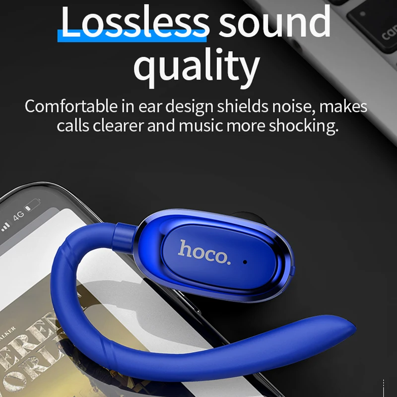 HOCO спортивные мини наушники bluetooth наушники гарнитура с супер басами Беспроводная гарнитура наушники Handsfree Mic для iphone X huawei P20