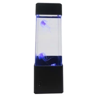 led box water ball aquarium tank mini fish light jellyfish lamp relax bedside cabinet lighting night mood lights decoration new