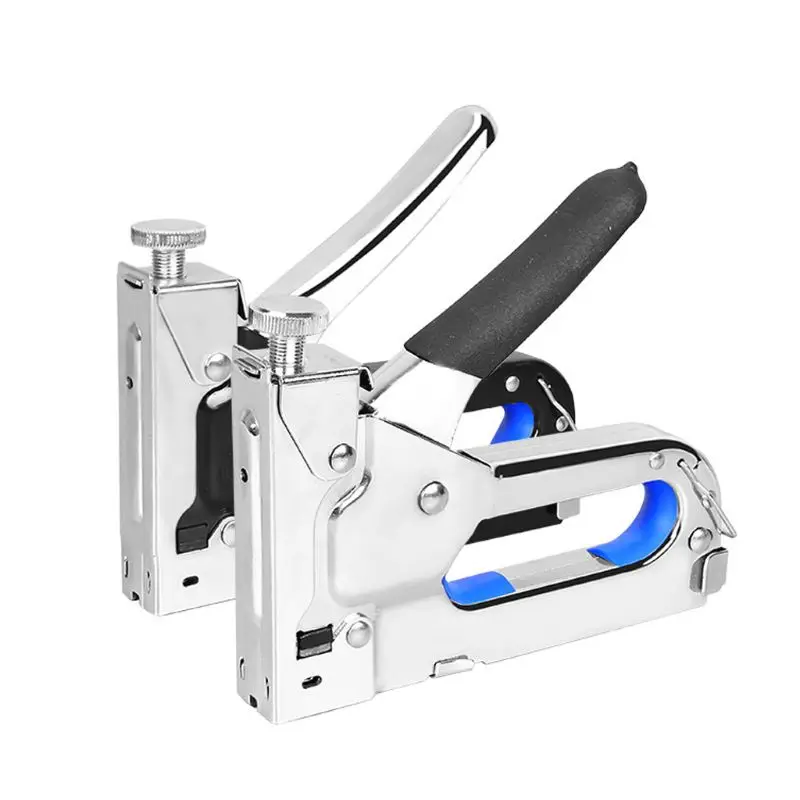 3 in 1 Nail Staple Gun Set 3 Ways Stapler Tacker with 3 Boxes Nails Home Office
