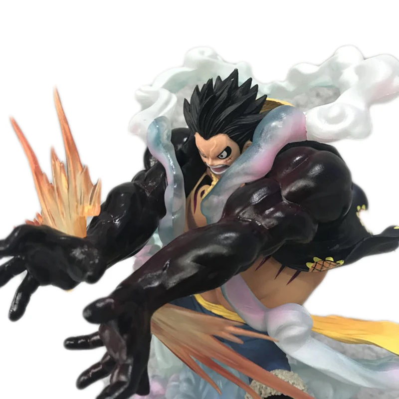 One piece Fourth gear Луффи 17,5 см Figma Zoro подвижная фигурка ПВХ модель Фильм аниме Archetype кукла подарок игрушки коллекционные