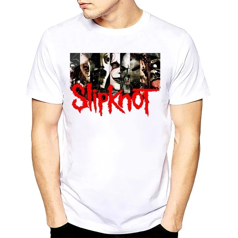 C416c Slipknot Pingu футболки мужские с коротким рукавом хип-хоп рок футболка Панк футболка Slipknot Pentagrama wo мужские летние топы и блузки - Цвет: C416c