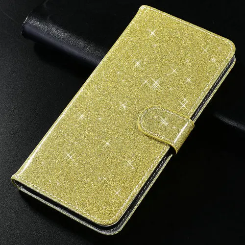 Glitter Style-Gold Для samsung Galaxy A5 A520 J3 J330 J320 J5 J6 Plus Prime J530 кожаный чехол-портмоне с откидной крышкой чехол для телефона мягкая обложка - Цвет: Glitter Style-Gold