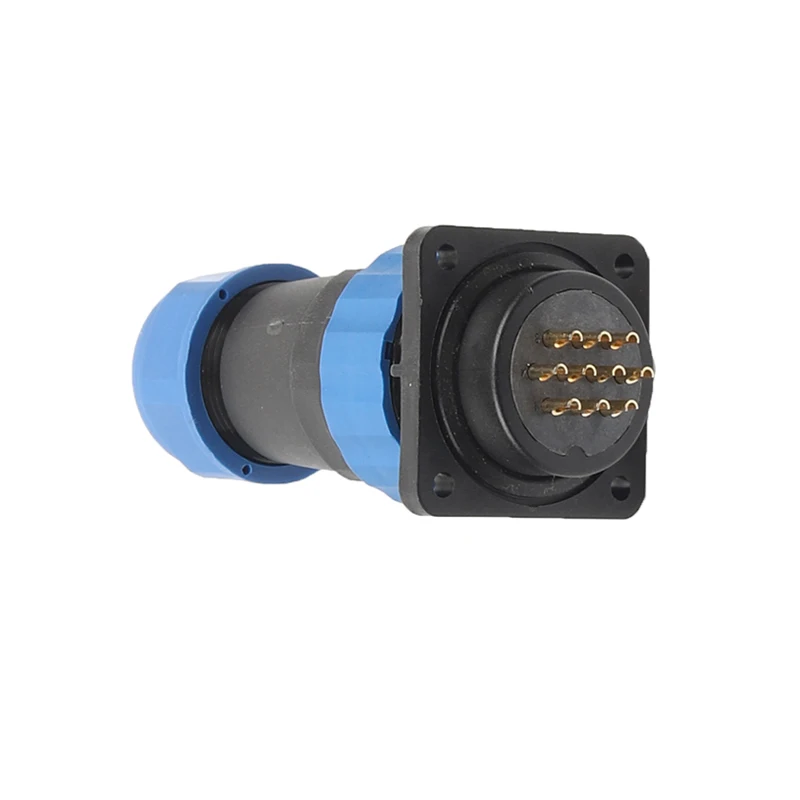 SP28 IP68 квадратный фланцевый кабель Водонепроницаемый авиационный разъем