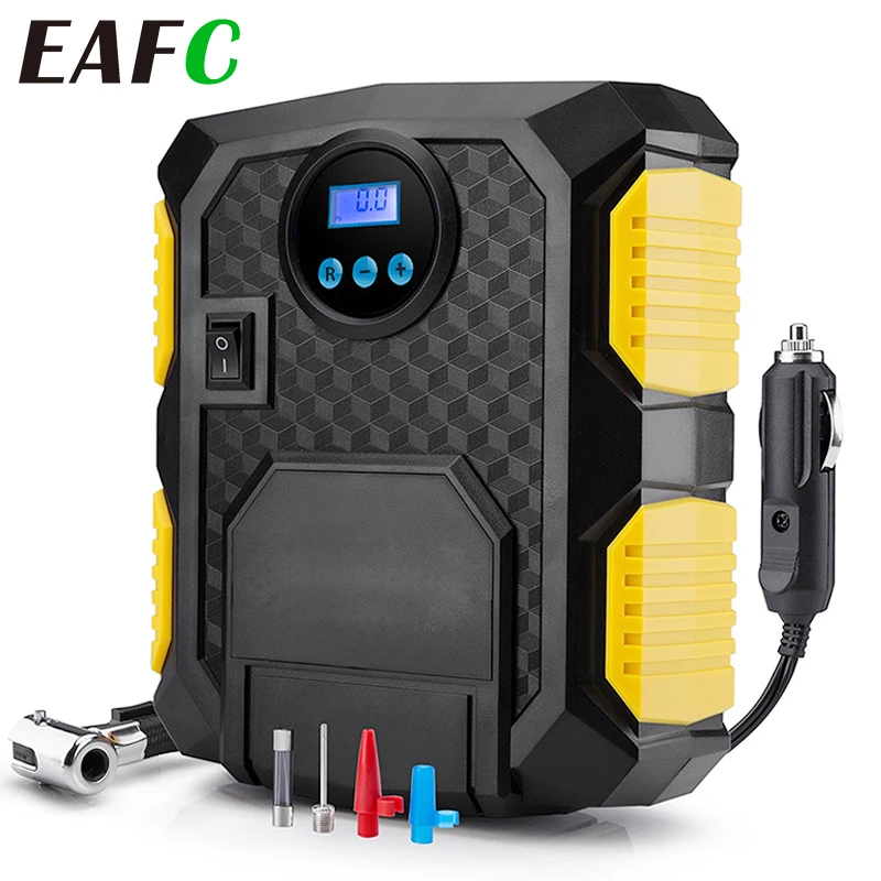EAFC 12V 150PSI Портативный автомобиля надувной воздушный насос автомобильных шин