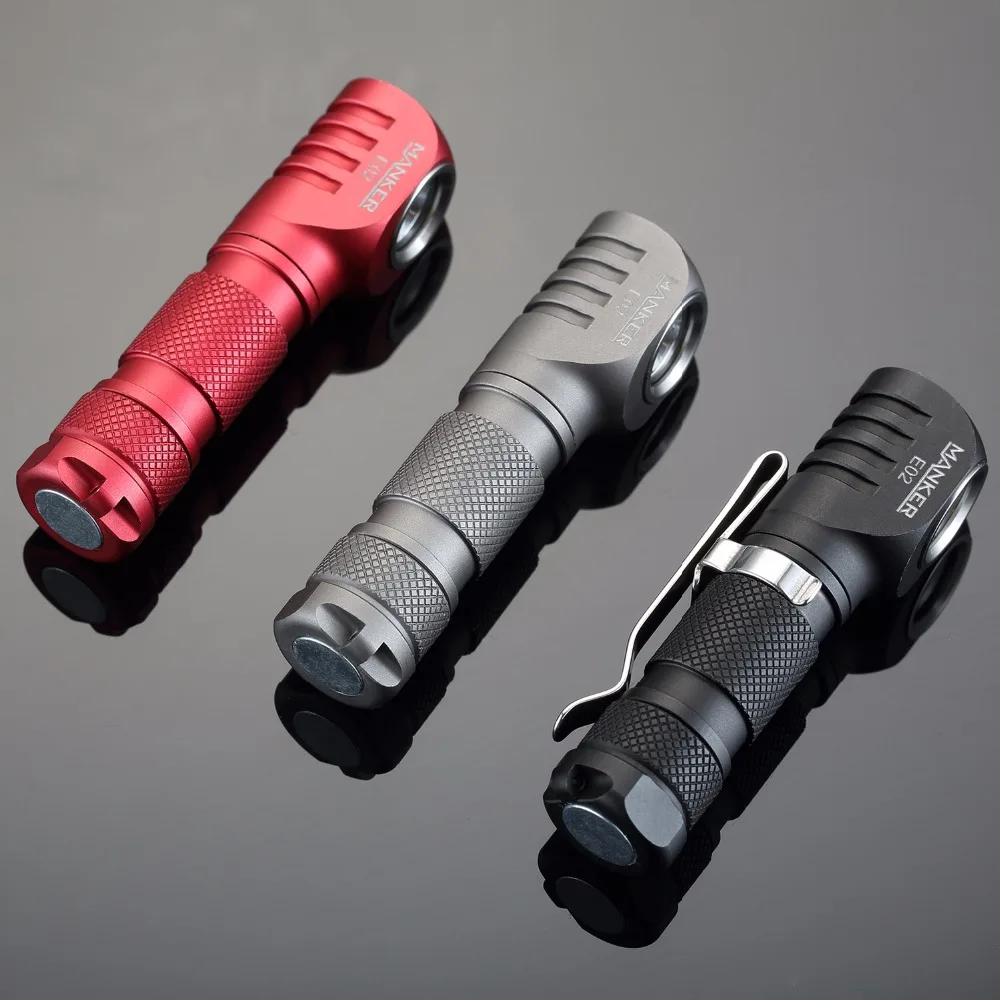 СВЕТОДИОДНЫЙ брелок Manker E02 220 люмен CREE XPG3/180 лм Nichia 219C светодиодный мини фонарик
