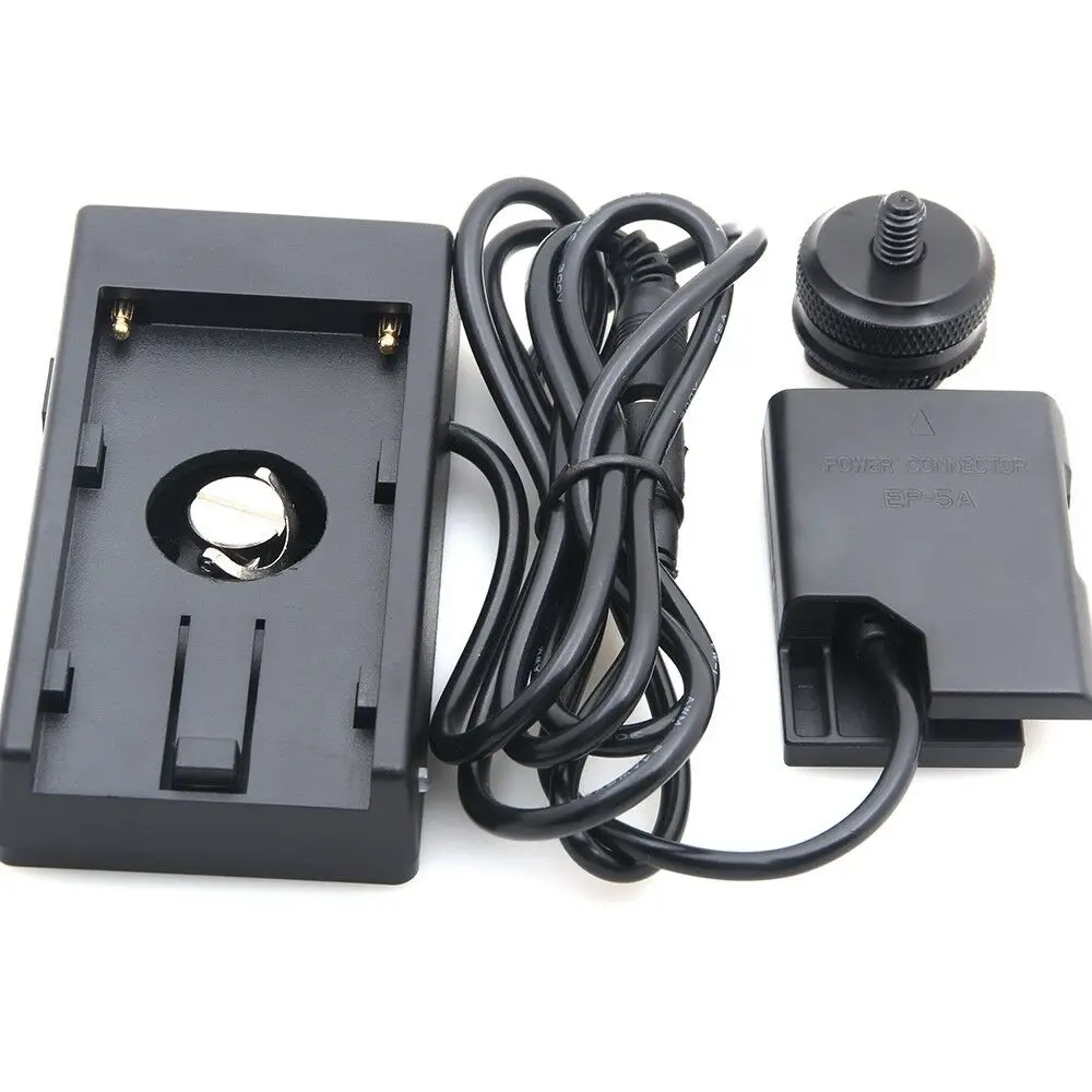 EN EL14 пустышка Пластина батареи + F970 адаптер Монтажная пластина для Nikon D5600 D5500