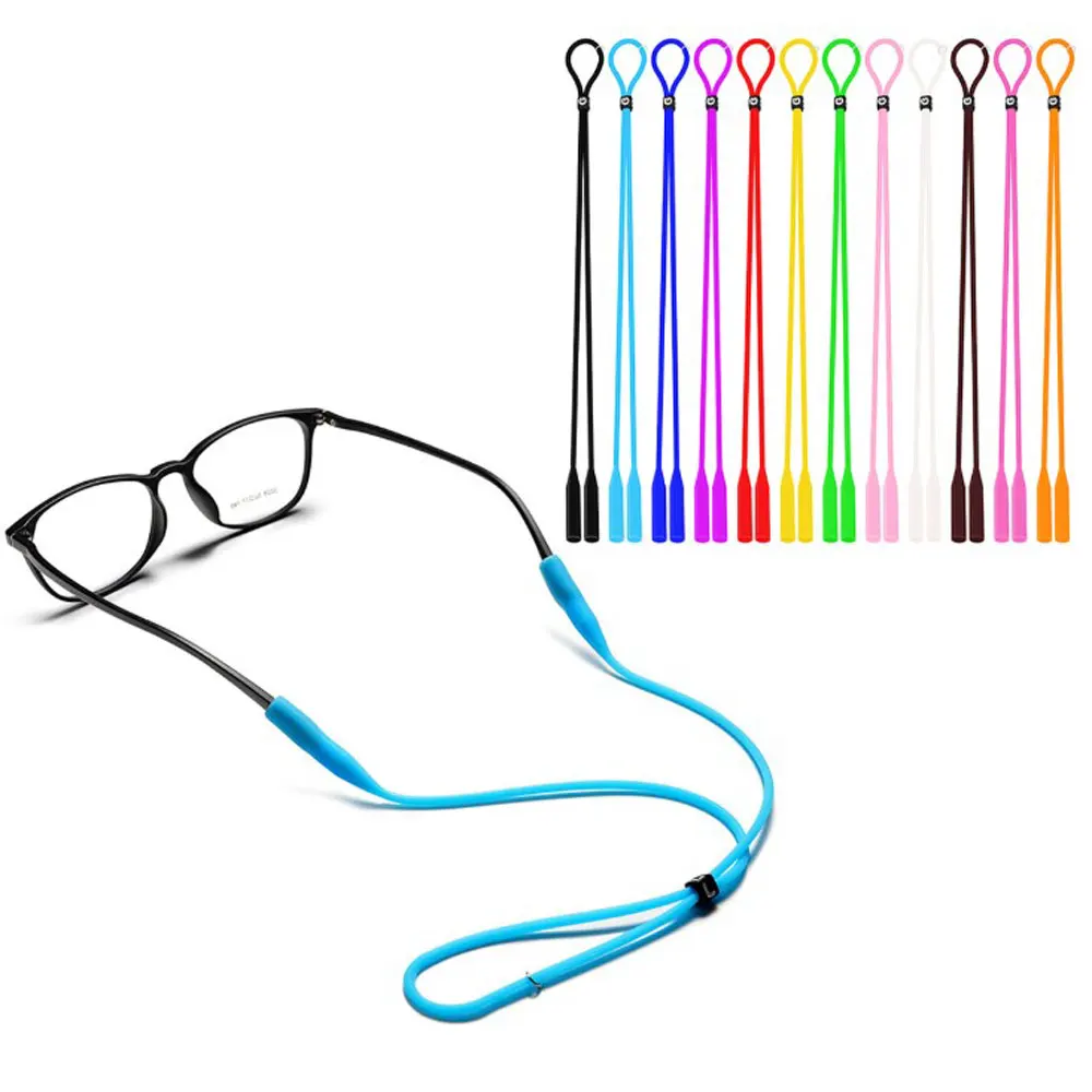 Регулируемая кнопка высокоэластичная противоскользящая силиконовая цепочка