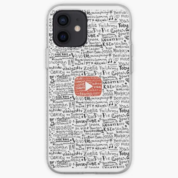 

Чехол для телефона Youtube для iPhone 11, 12, 13 Pro Max, Mini, X, XS, XR, Max, 6, 6S, 7, 8 Plus, 5 цветов, аксессуары, чехол с рисунком собаки