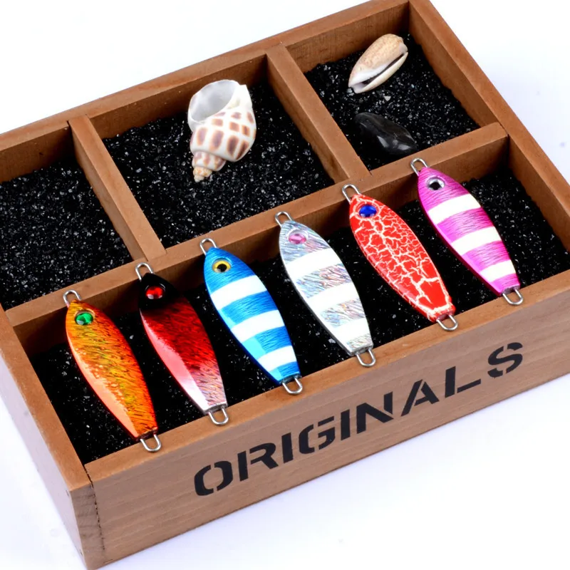 Рыболовная приманка с железной пластиной 8 см 42 4 г джиг свинцовая металлическая