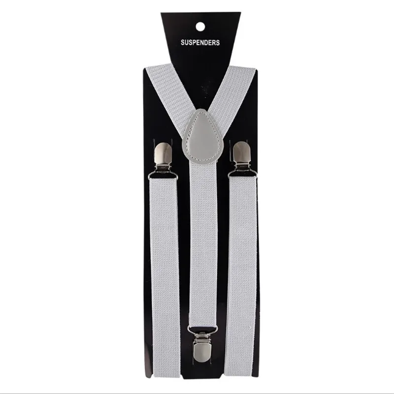 Эластичные кожаные подтяжки мужские 3 зажимы подтяжек винтажные s женские для