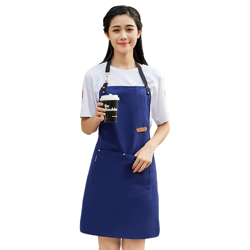 

2021 new high quality home apron Kitchen Apron oil proof and antifouling