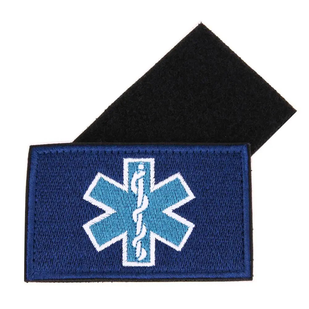 2 шт. вышивка военная нашивка экстренная медицинская техника вышитые военные
