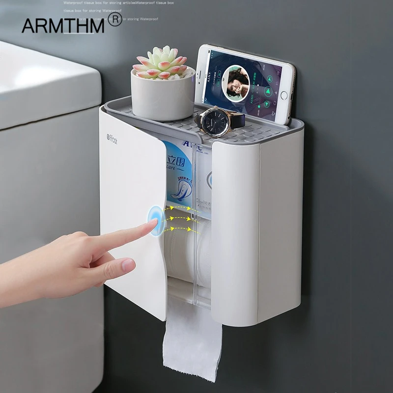 Аксессуары для ванной комнаты коробка салфеток туалетный водонепроницаемый