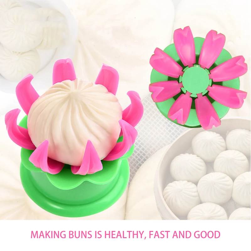 

1pc Chinese Baozi Mold Steameder Tool Automatically Make Mold Buns Making Dumplings Artifact Steamed Baozi