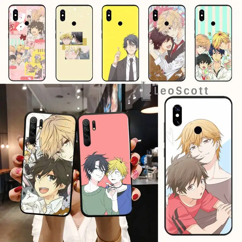 

Japan anime hitorijime my hero Phone Case For Xiaomi Redmi note 7 8 9 11 t s 10 A pro lite funda shell coque cover