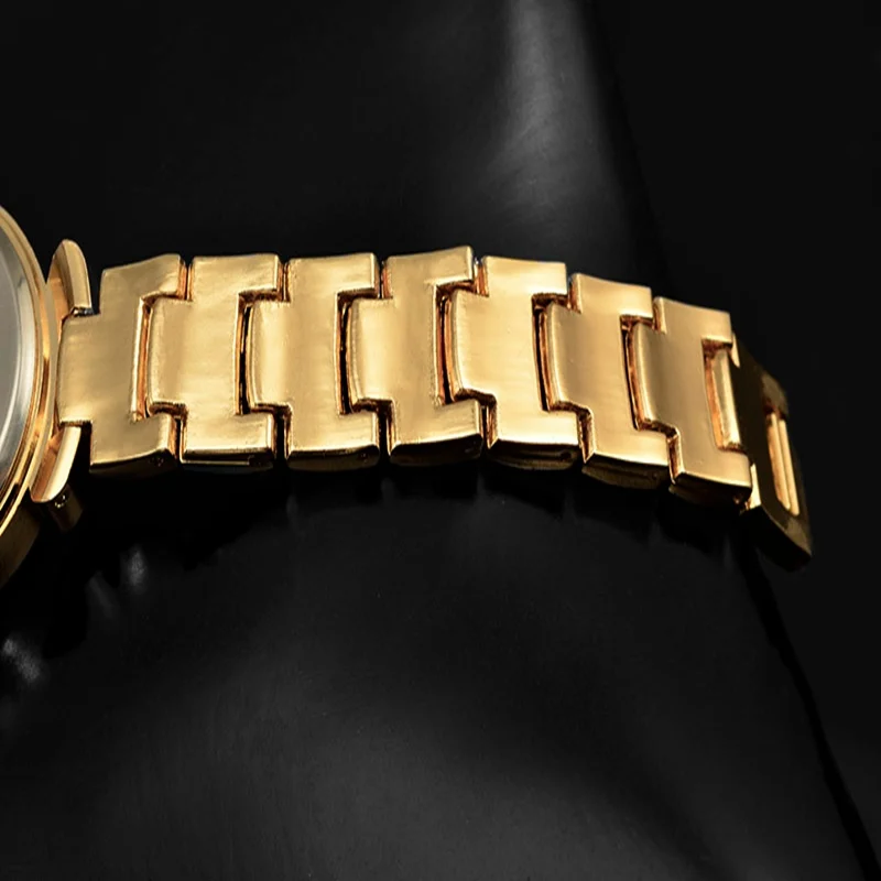 Новинка 2020 роскошные брендовые золотые часы браслет ультра тонкие женские из