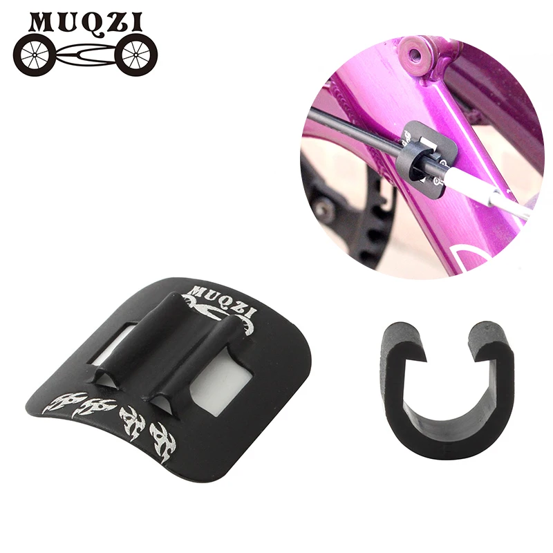 

MUQZI Bike Shift Brake Line Cable Tube Fixed Clamp Frame Oil Tube Buckle Guide Cable C Type Fixed Snap Clips MTB Road Bicycle