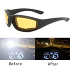 Антибликовые очки ночного видения, очки для вождения UV400, уличные спортивные солнцезащитные очки, противолучевые автомобильные очки, автомобильные аксессуары