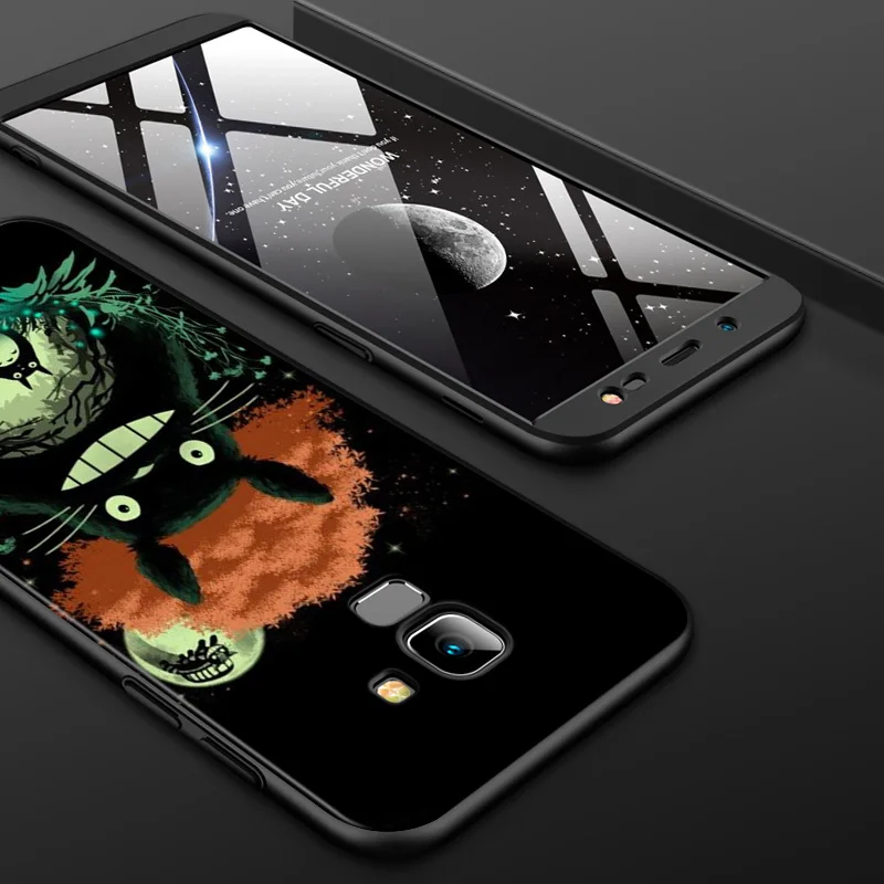 

Anime Studio Ghibli Totoro For Samsung Galaxy J2 J3 J4 Core J5 J6 J7 J8 Prime Duo Plus 2018 2017 2016 Black Phone Case