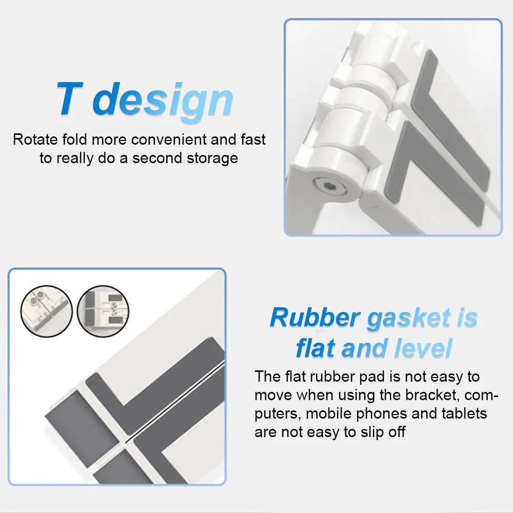 

Portable Laptop Table Stand With Adjustable Folding Holder Notebook Desk For Netbook PC Bracket Mobile Phone Stand