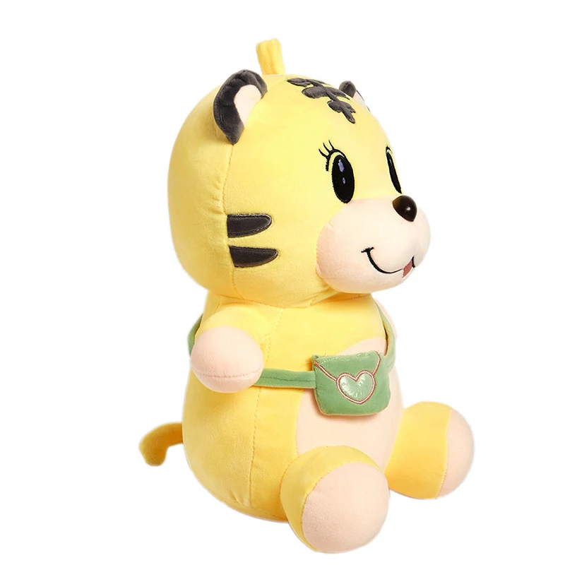 

1pc Toy Creative Year Of The Tiger Doll Mascot Plush Toy Simulation Tiger Doll Children's Birthday Gift
