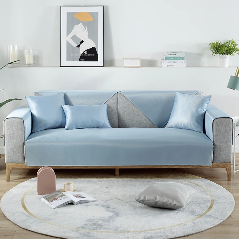 Наволочка для дивана ADOREHOUSE из ледяного шелка моющаяся наволочка дышащая летнее