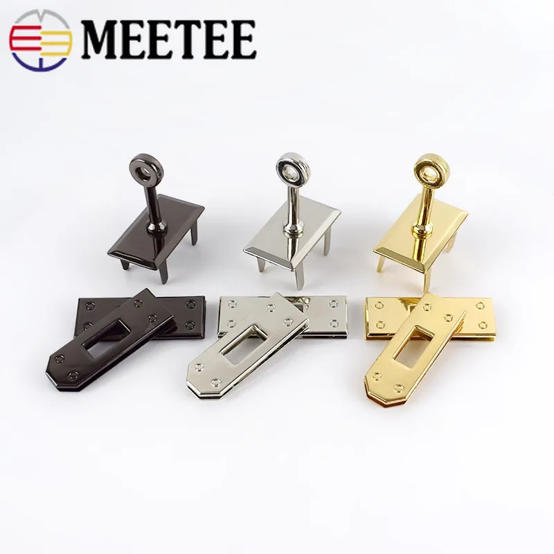 1/2 комплекта металлический замок для сумки пряжки Комбинации застежки застежка