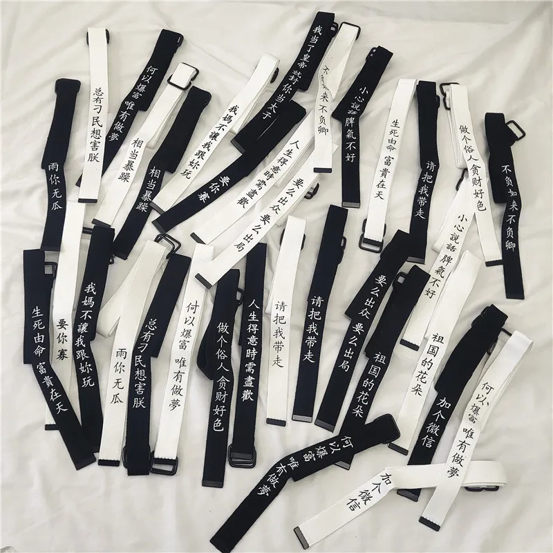 

В Корейском Стиле двойное кольцо пряжки ремень из плотной ткани простой плюс WeChat удовольствие, все-матч ремень из плотной ткани Ширина Повс...