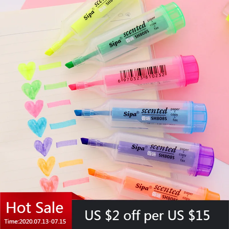 Ceny 28 Sztuk Koreański Cartoon Koreański Kreatywny Materiały Biurowe Kolor Fluorescencyjny Długopis Zapach Pióro Akwarela Notatki Ceny 28 Sztuk Koreański Cartoon Koreański Kreatywny Materiały Biurowe Kolor Fluorescencyjny Długopis Zapach Pióro Akwarela Notatki
