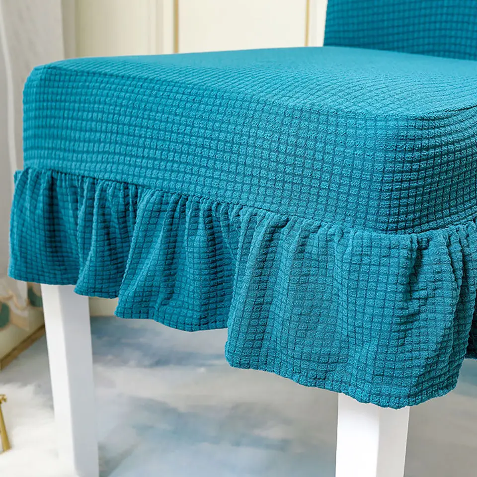 Новинка 2020 вязаный супер мягкий флисовый тканевый чехол для стула современная