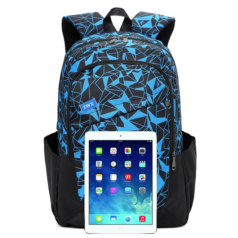3pcs nylon Fashion Camouflage Boys School Bags Capacity Backpack For Teenagers grils Student Book Bag Men School Backpack Women