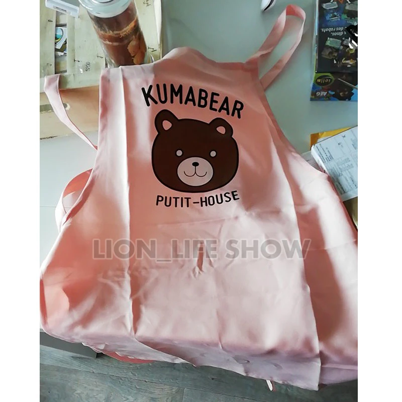 Food Wars! Shokugeki No Soma Bear Satoshi Isshiki Senpai Apron Cosplay Costume image 2