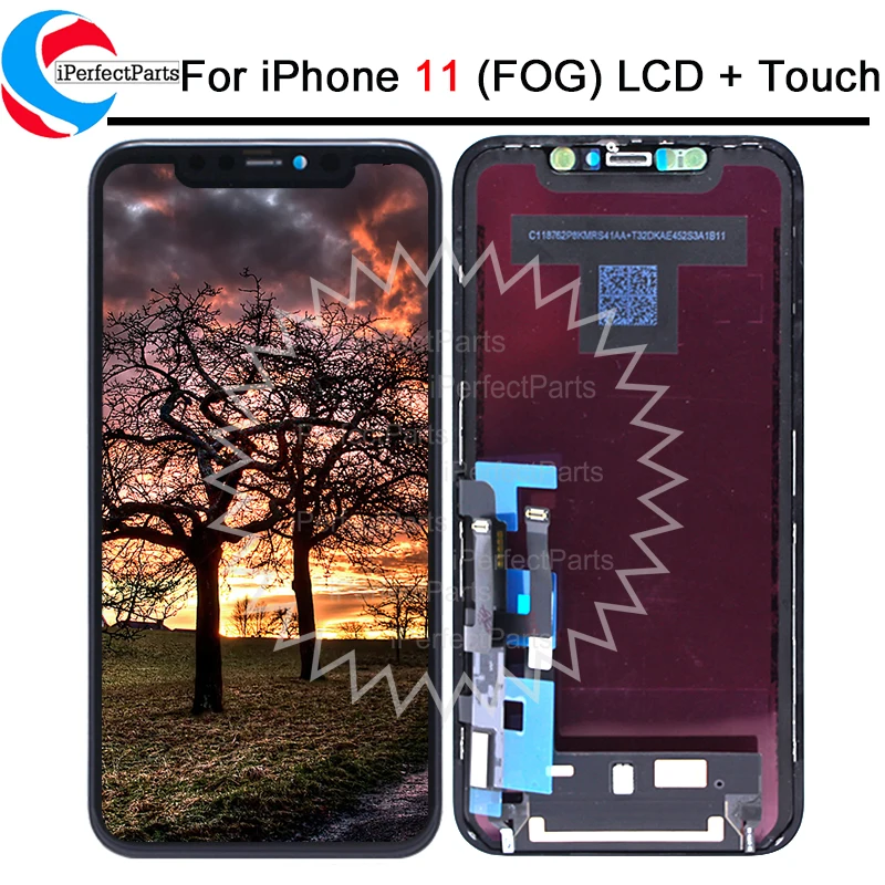 Противотуманный lcd для iPhone 11 A2221 A2111 A2223 дисплей кодирующий преобразователь