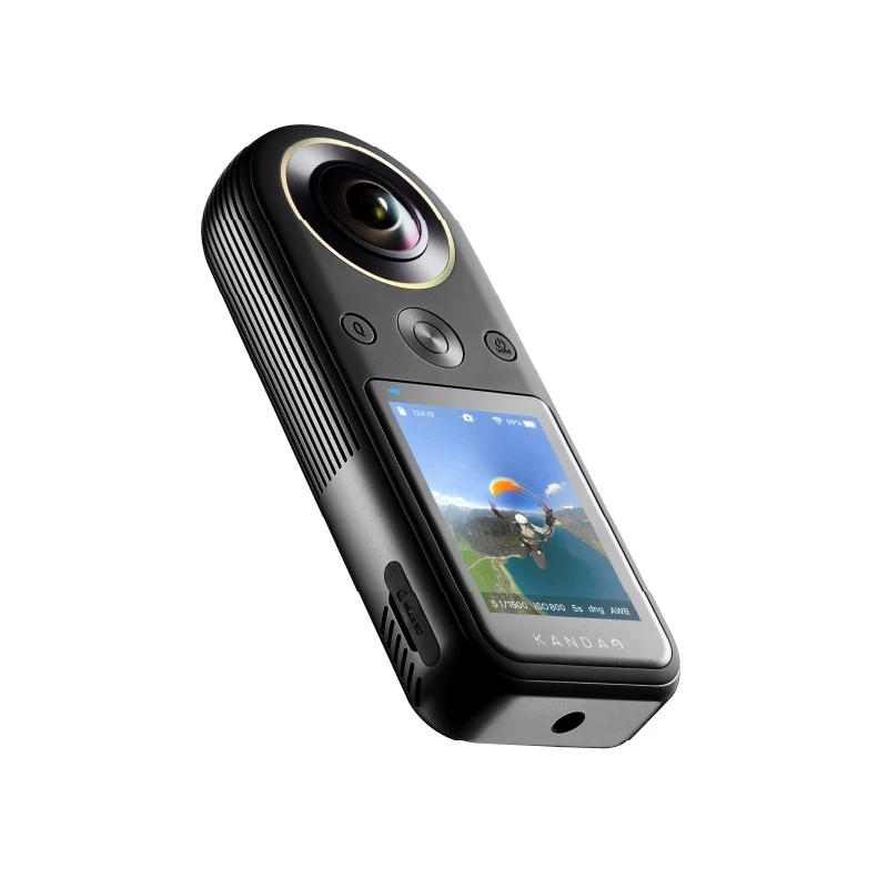 Экшн камера Kandao Qoocam 8K 360 VR с 2 4 дюймовым сенсорным экраном 4K прямая трансляция 30fps