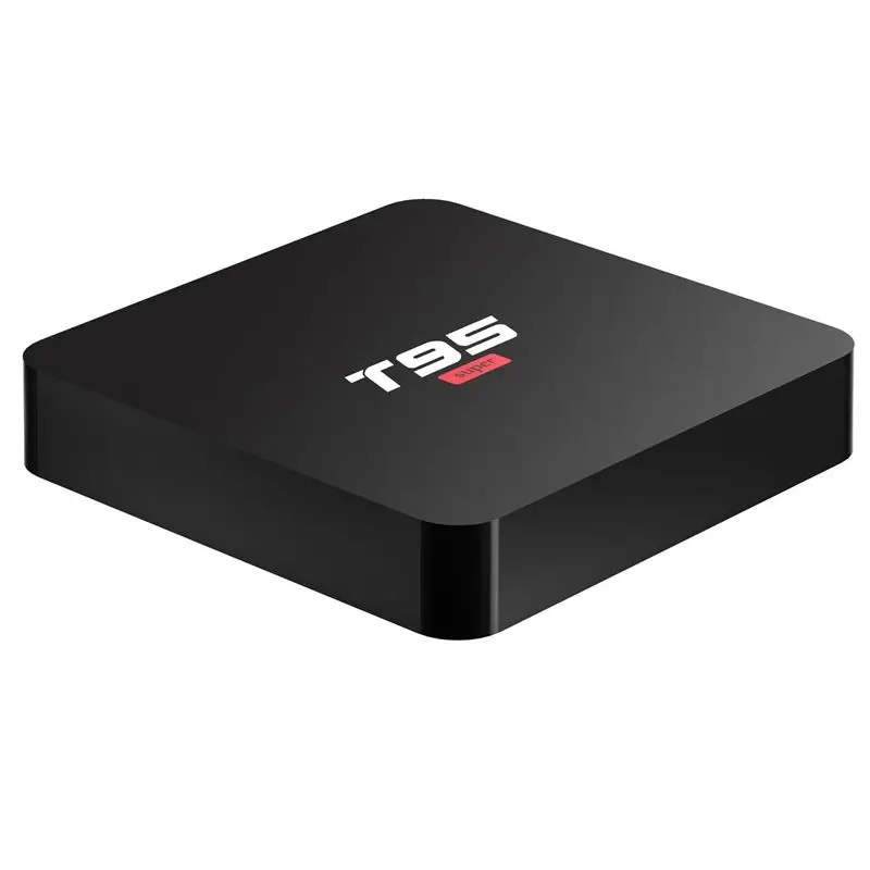 T95 супер Android 10 0 Смарт ТВ коробка Amlogic H3 2 Гб RAM 16 ROM 5G WIFI Bluetooth 4K Top Box EU Plug | Электроника