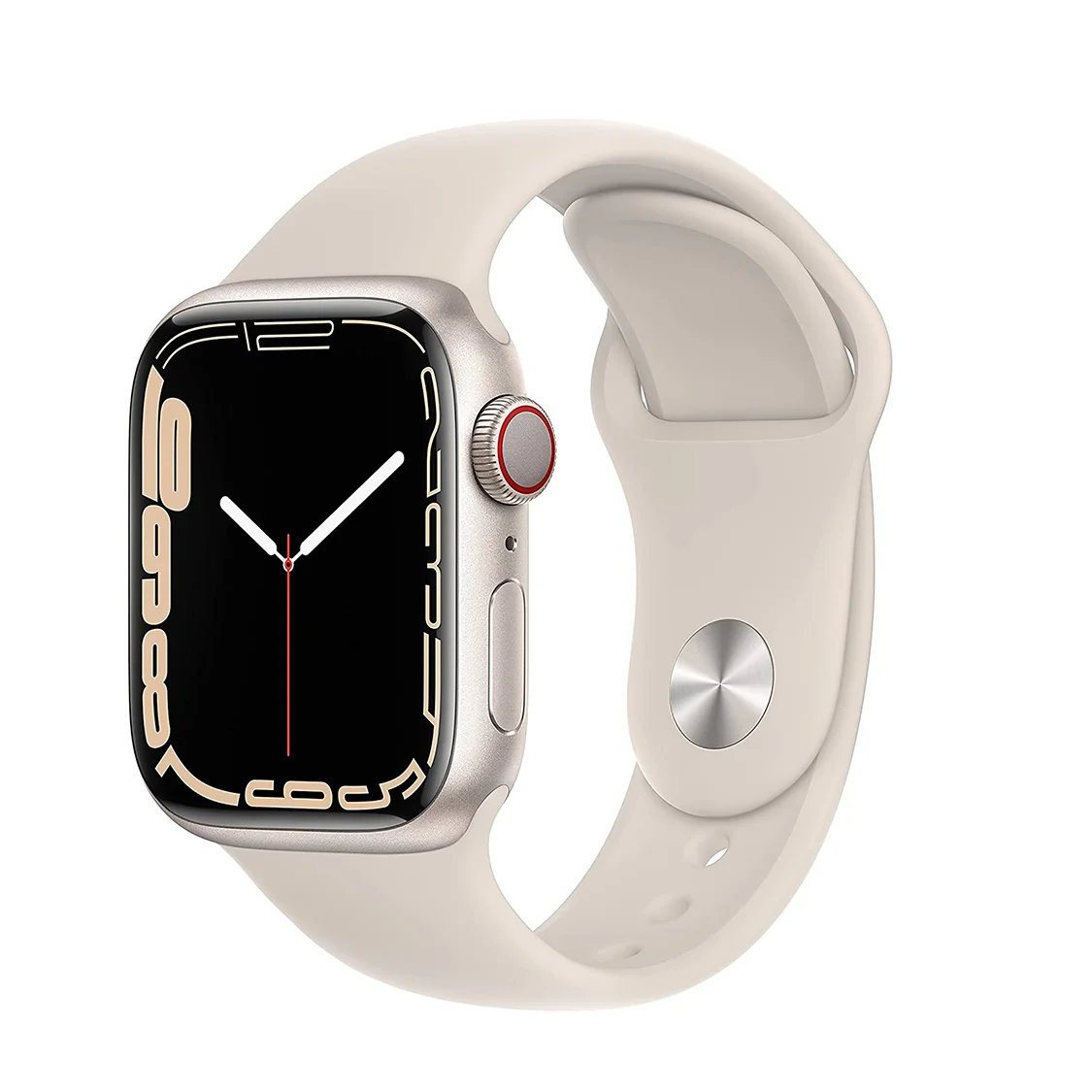 

Новый оригинальный Apple Watch Series 7 GPS Cellular 41 мм/45 мм алюминиевый чехол спортивный ремешок Смарт-часы