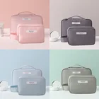 Вместительные косметички для женщин, нейлоновая Водонепроницаемая дорожная сумка для хранения, органайзер для косметики, подвесная Женская сумочка для стирки