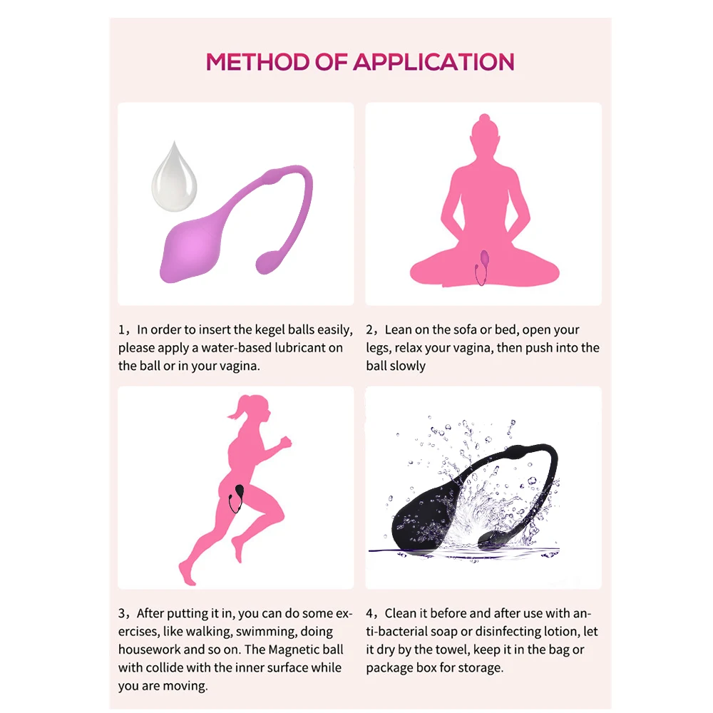 Шарики Кегеля VETIRY тренажер для влагалища вагинальный взрослых интимные игрушки