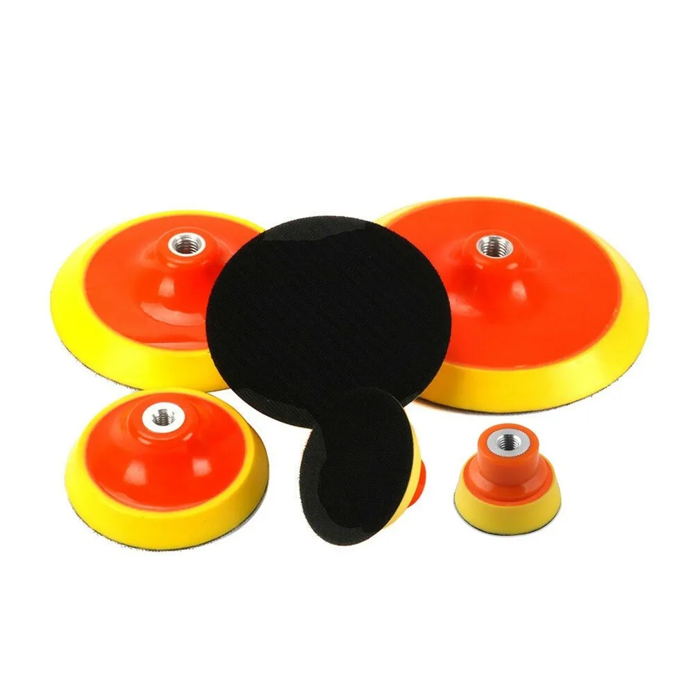 

2"/3"/4"/5"/6" Polishing Backing Pads Sanding Disc Plate M10 M14 M16 Thread For Car Polisher Grinder