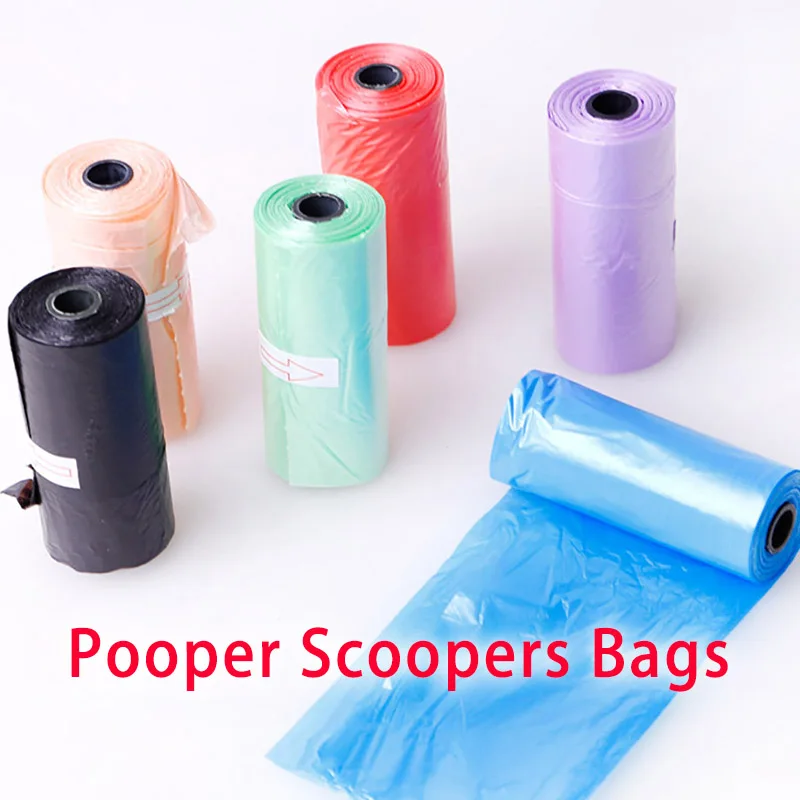 Pooper Scoopers Сумки для сбора мусора удобство мешки для мусора для собак и кошек удаление домашних животных мусорная сумка принадлежности для домашних животных