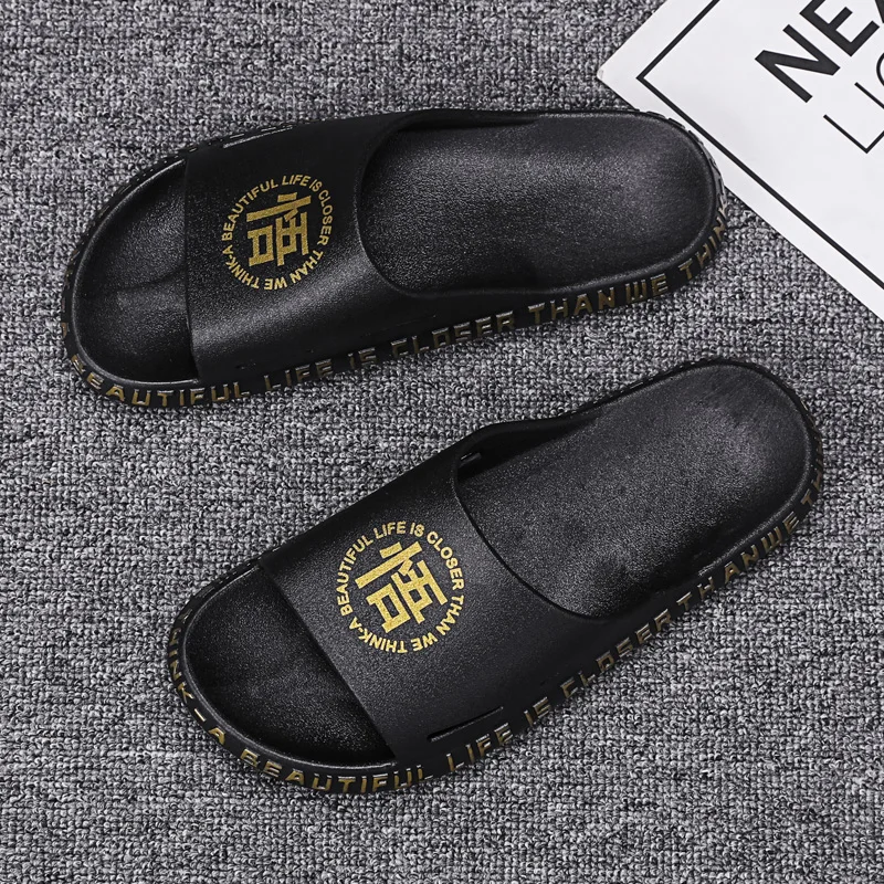 

2021 Fashion Couple Slippers Summer Men and Women Slippers Beach Summer Outdoor Leisure Sandals Plus Size Men Shoes