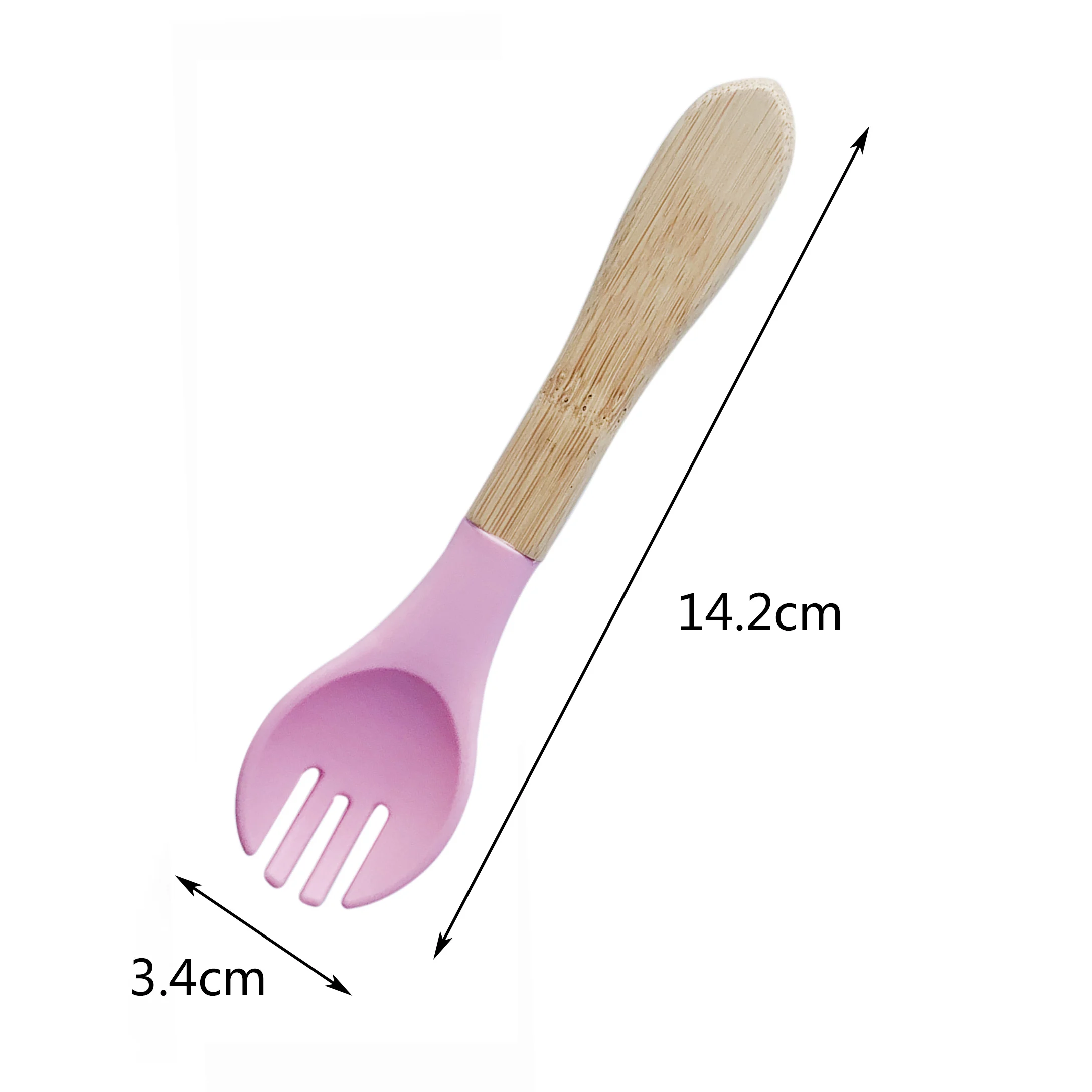 Набор вилок для кормления ребенка набор ложек мягкие силиконовые наконечники с