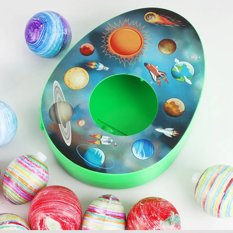 

Diy Kids Easter Egg Painting Drawing Toys Kit Ornaments Decoration Balls Educational Craft Toy Set Kids Gifts For Children