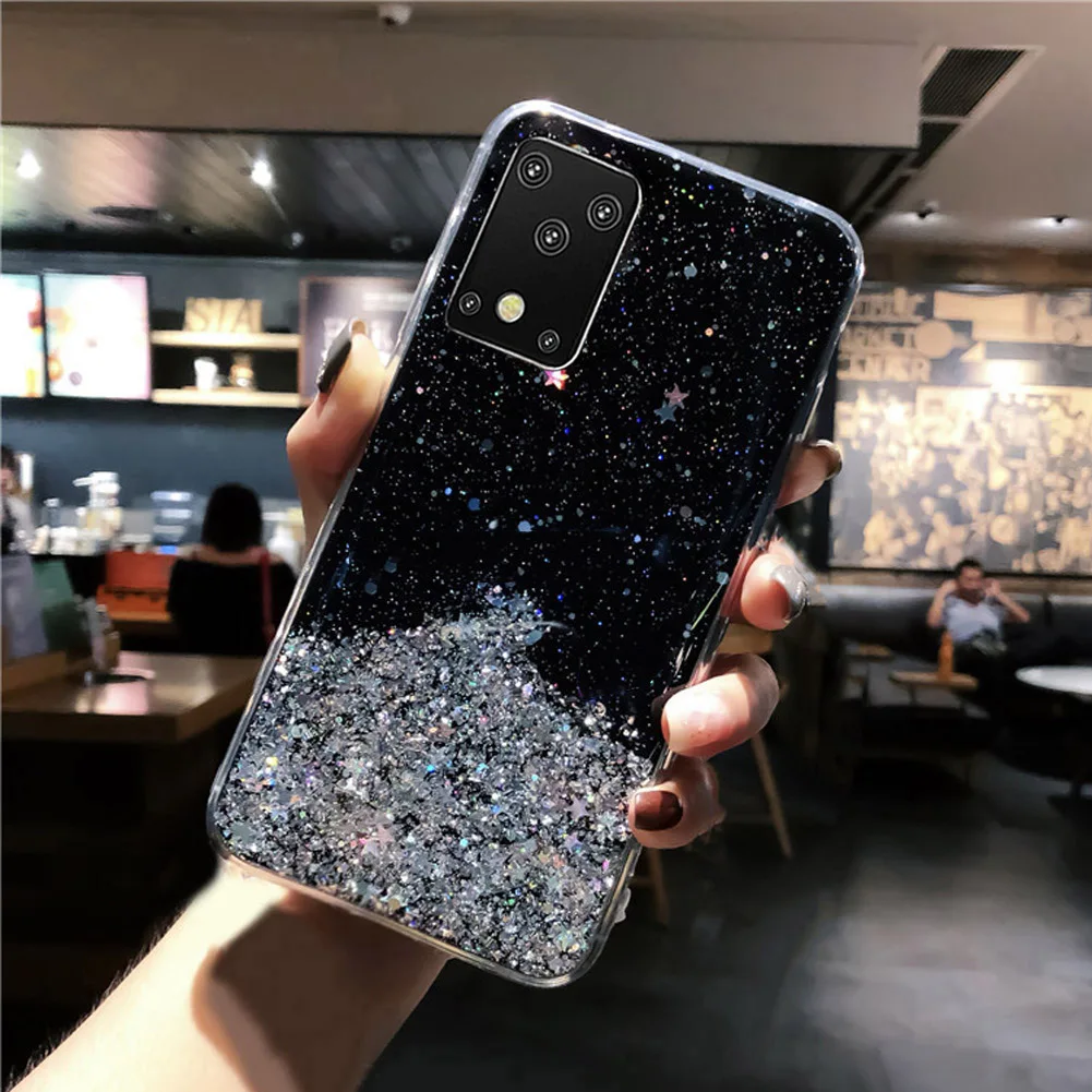 Luxury Bling Glitter Star Case For Samsung Galaxy S20 Ultra S10 S9 Plus Note 10 9 A10 A20 A30 A40 A50 A70 A80 A20E Phone Cover |