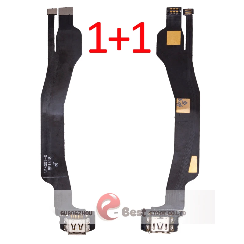 For One Plus 1 Высокое качество для OnePlus one, два, три, пять, один плюс 1, 2, 3, 5, T, 6, 6t usb зарядный порт, док-станция, гибкий кабель, запчасти в сборе - Цвет: For One Plus 1