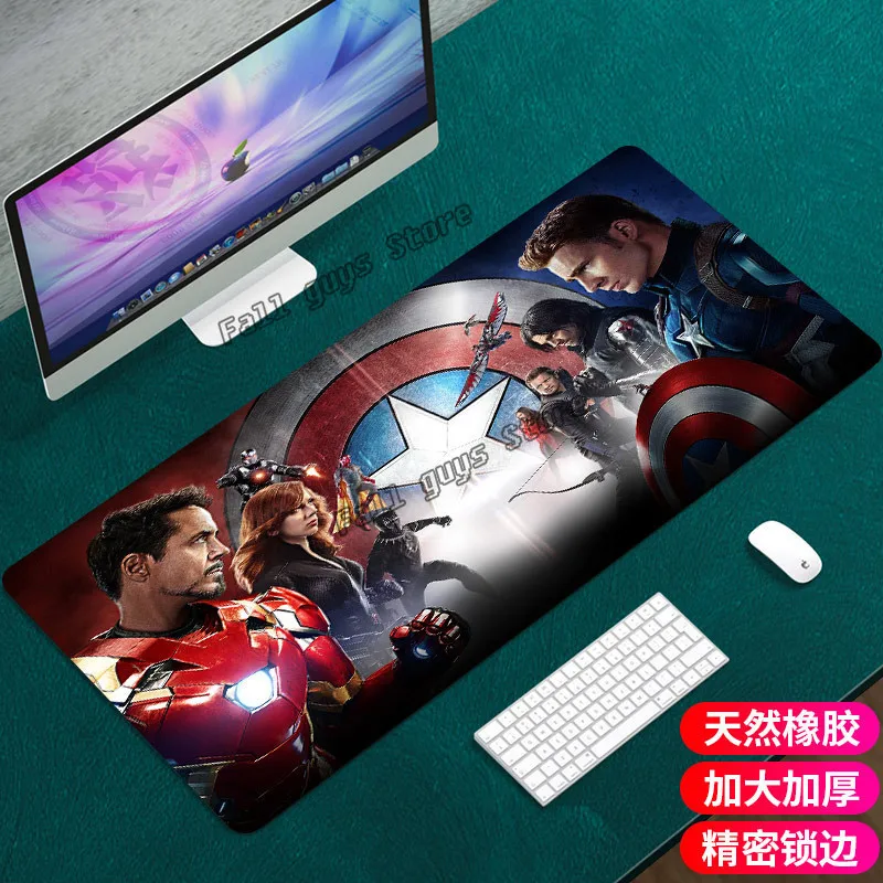 С принтами &quotMarvel&quot &quotМстители&quot игровые Мышь Коврик для компьютерной аниме