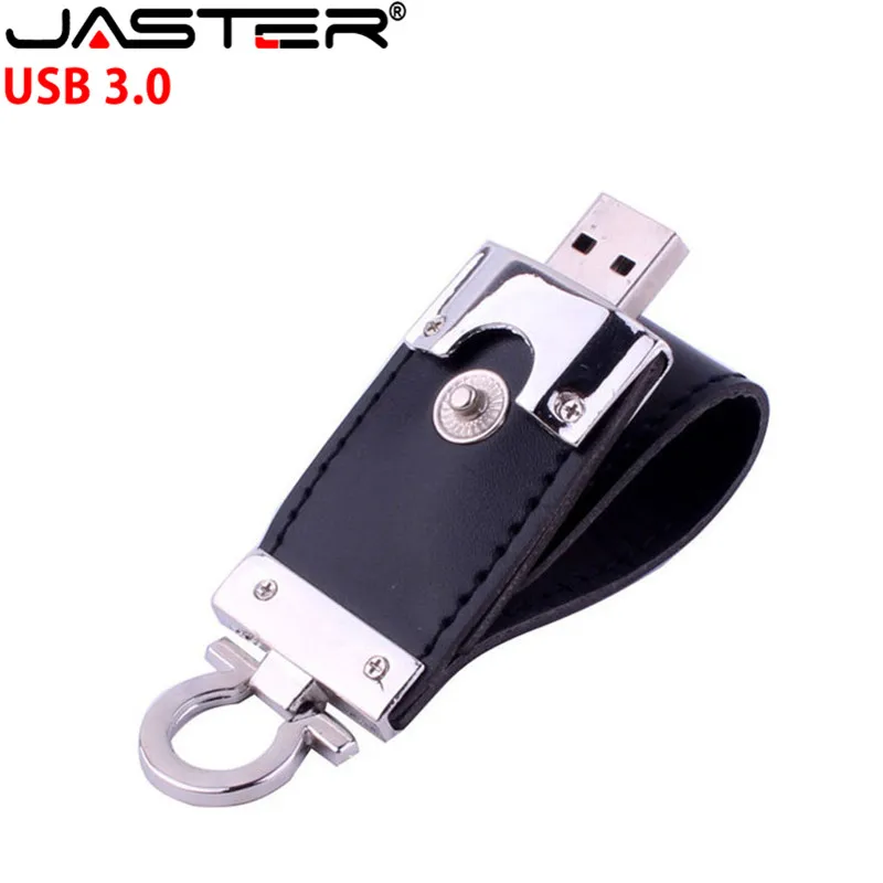 Изготовленный на заказ логотип кожа флеш накопитель USB 3 0 4GB/8GB/16GB/32GB/64GB 128GB цепочка