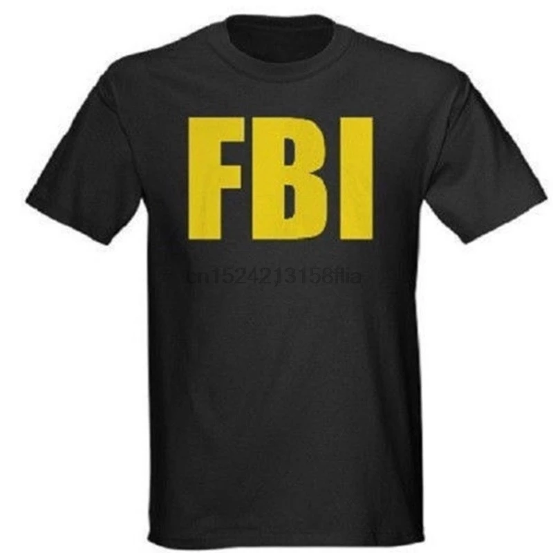

Graphic FBI New Design MenWomen T Shirt 2019 Summer Arrival Cotton Printed Fashion Tee Shirts Adult College Men Top Euro Size