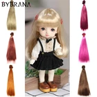 Bybrana Bjd кукла 20 см 100 см, салонная ткань, молочный мягкий шелк, мохеровый парик, снятие головы
