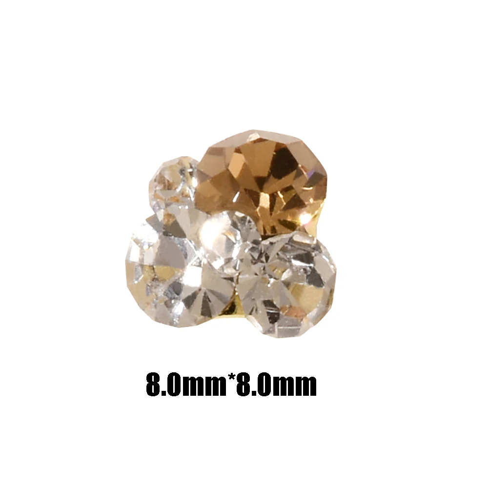 

3D Nail Art Exquisite Shiny Rhinestone Jewelry Charm Fashionable And Elegant DIY Nail Art Decoration Manicure Accessories